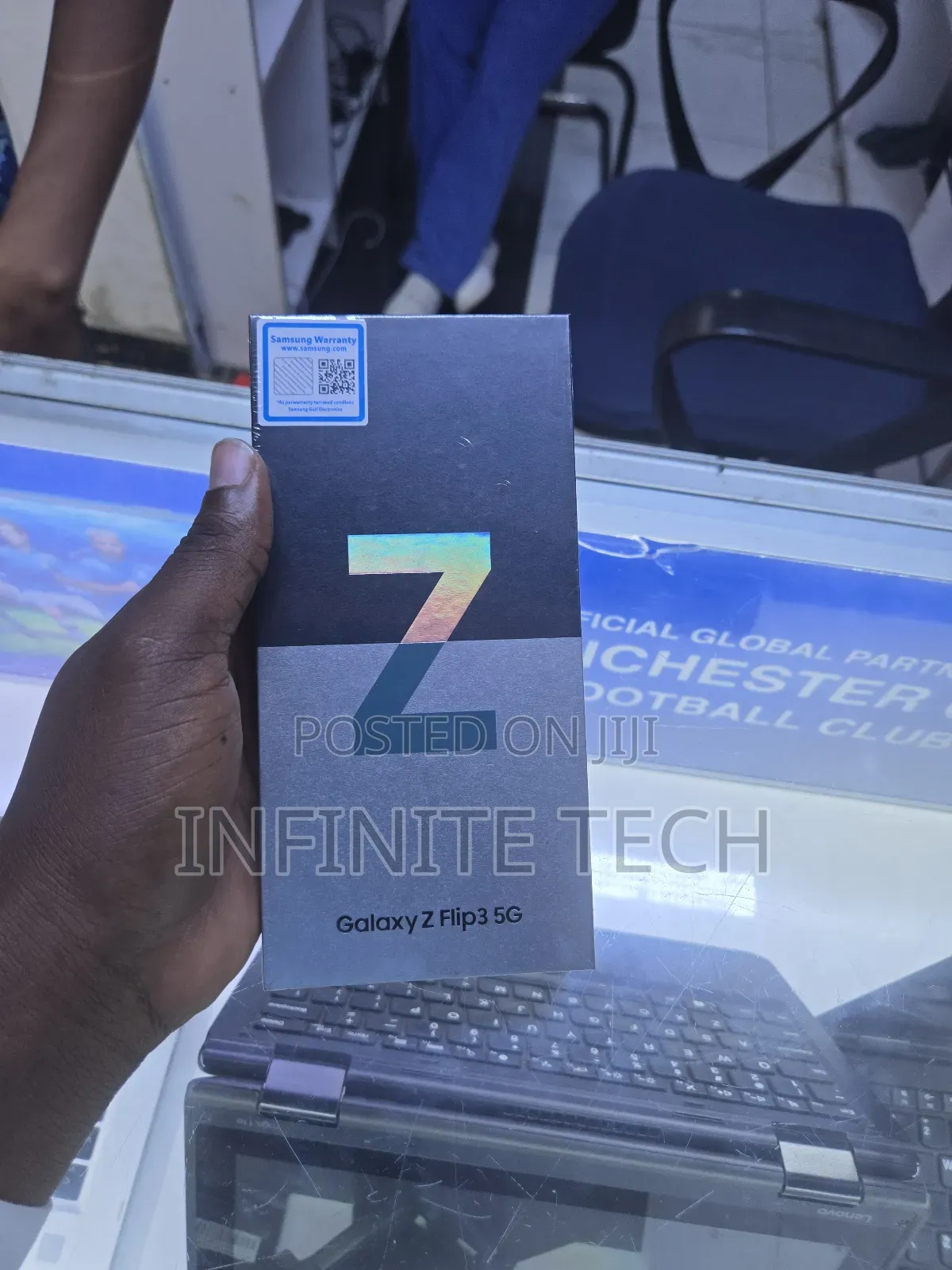 New Samsung Galaxy Z Flip 3 256 GB Black
