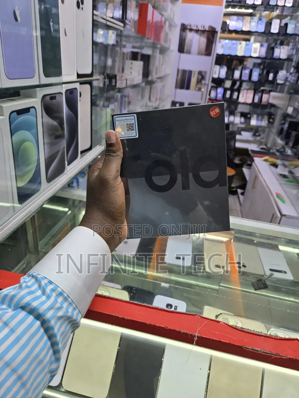 New Samsung Galaxy Z Fold4 256 GB Black