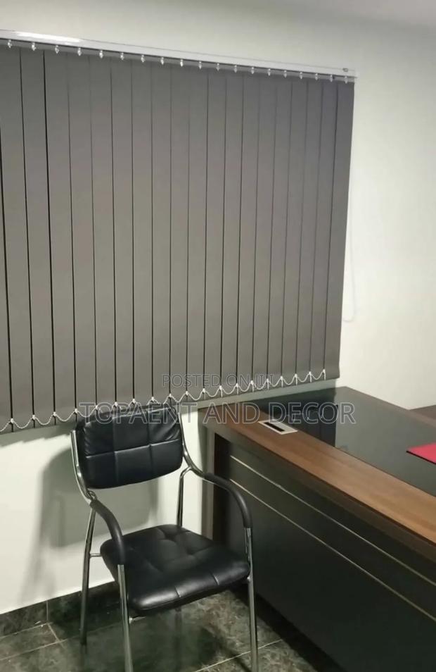 Heat Blocking Vertical Blinds Stay Cool Indoors