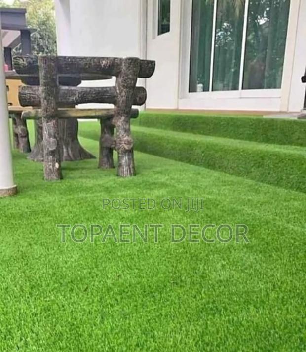House Compound Surrounding Artificial Grass Carpet - main view