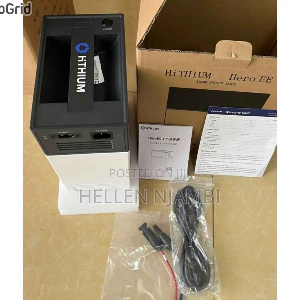 Portable Powerbank Station Solar Power Lithium 3 in 1