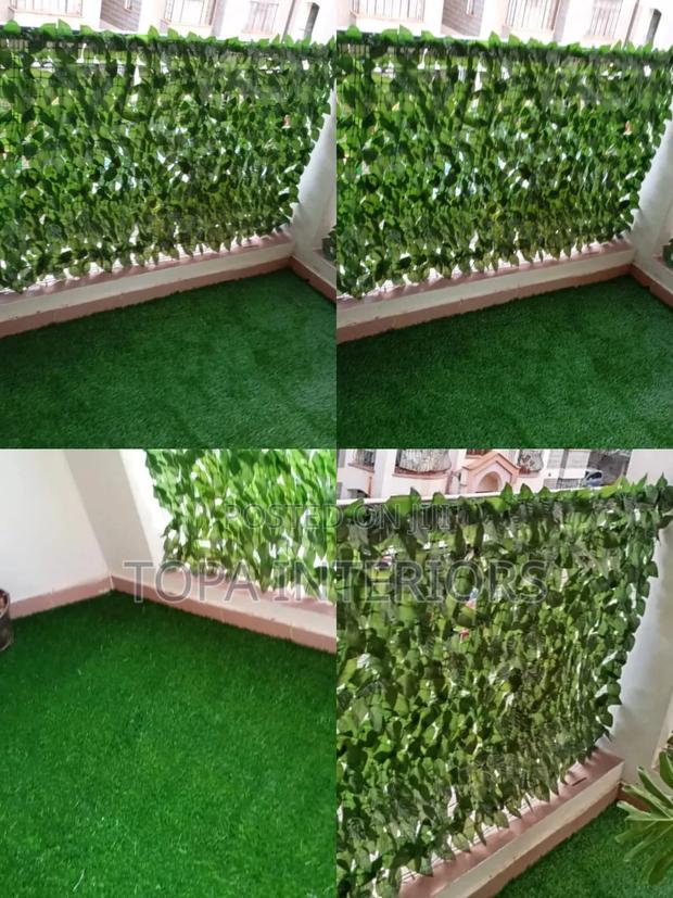 Green Leaf Fence Artificial Balcony Privacy Fence