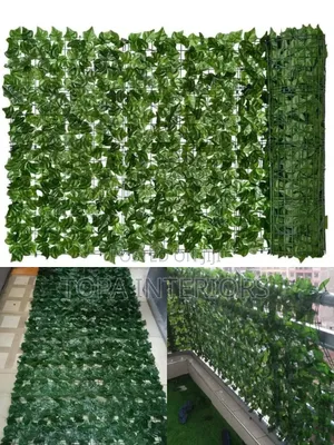 Artificial Mesh Green Privacy Fence Hedges