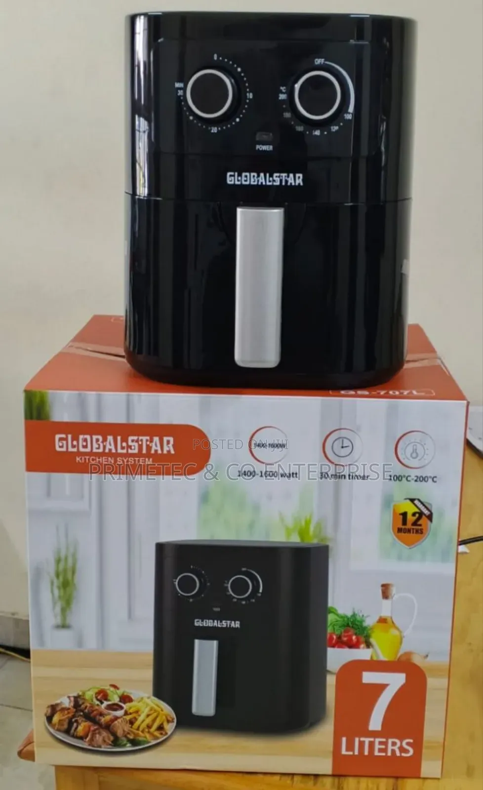 7 Litres Globalstar Airfryer