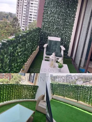 Enhance Balcony Privacy With Artificial Green Privacy Hedges