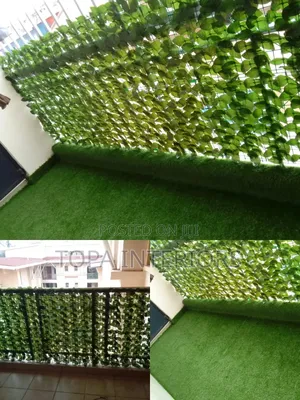 3m by 1m Artificial Green Balcony Privacy Fence Plants