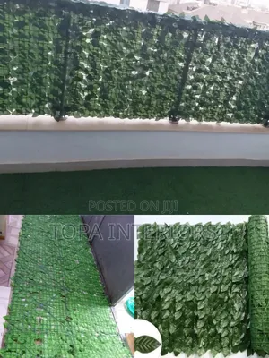 Mesh Leaves Artificial Wall Decor Privacy Fence Leaves