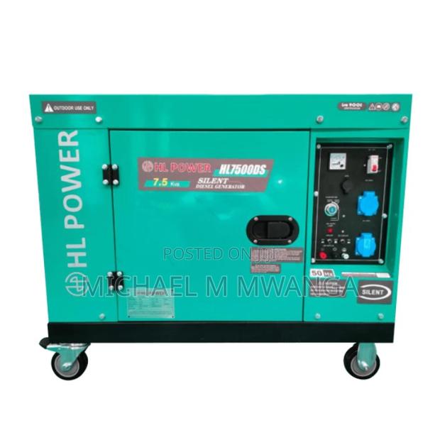 Hl Power Uk Hl7500ds 7.5kva Diesel Generator