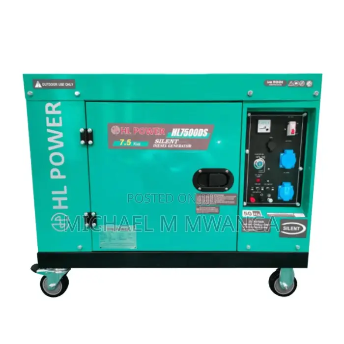 Hl Power Uk Hl7500ds 7.5kva Diesel Generator