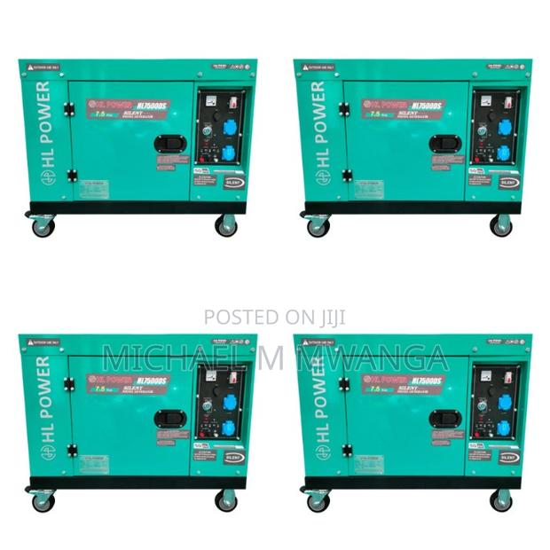 Air-Cooled Diesel Hl7500ds Generator