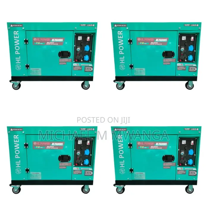 Air-Cooled Diesel Hl7500ds Generator