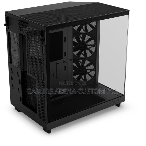 NZXT H6 Flow Compact Dual-Chamber Mid-Tower Airflow Case - thumbnail 5