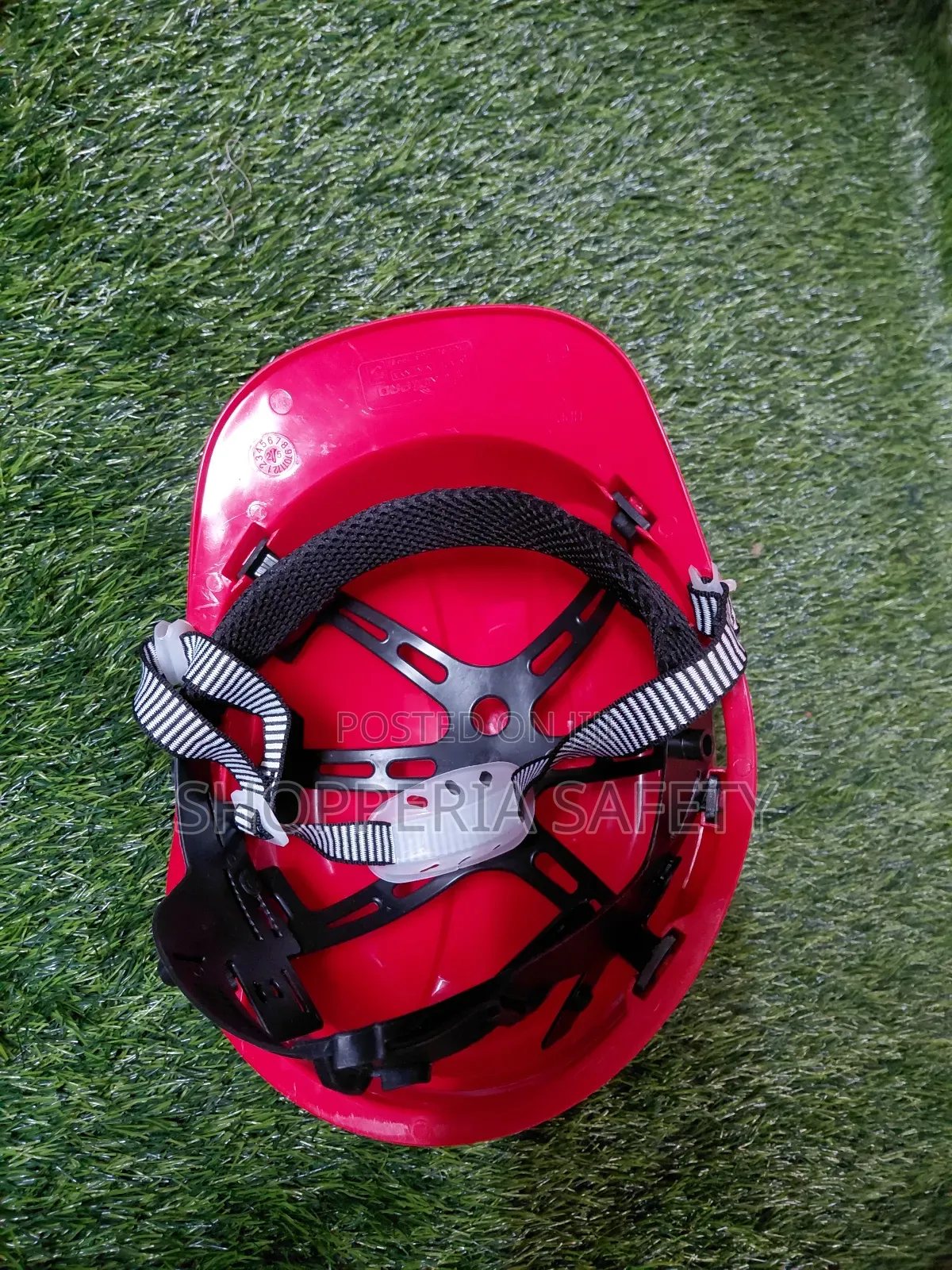 Red Heavy Duty Head Protective Gear