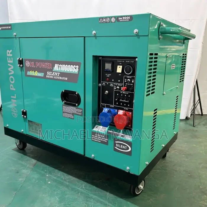 Electric Start Hl11000ds Generator