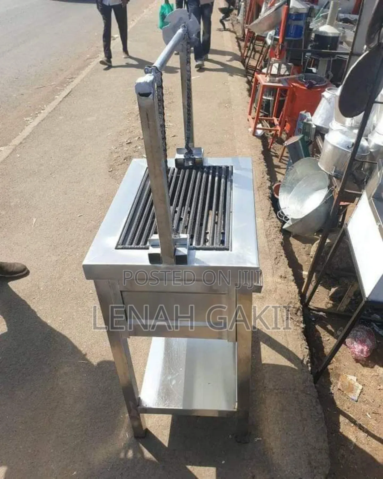 Stainless Steel Charcoal Grill
