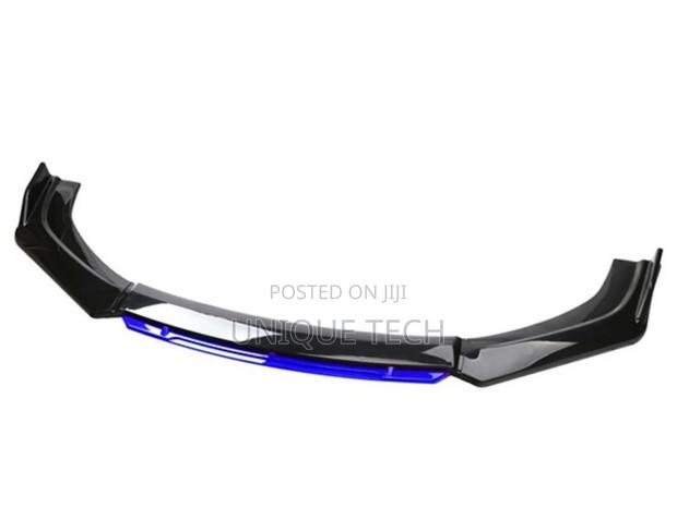 Red / Blue / Black Car Bumper Lip Universal Fit