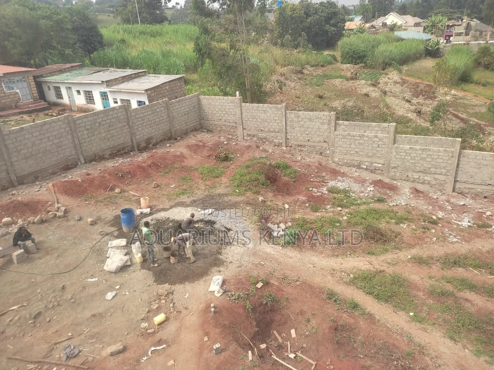 Building Perimeter Wall