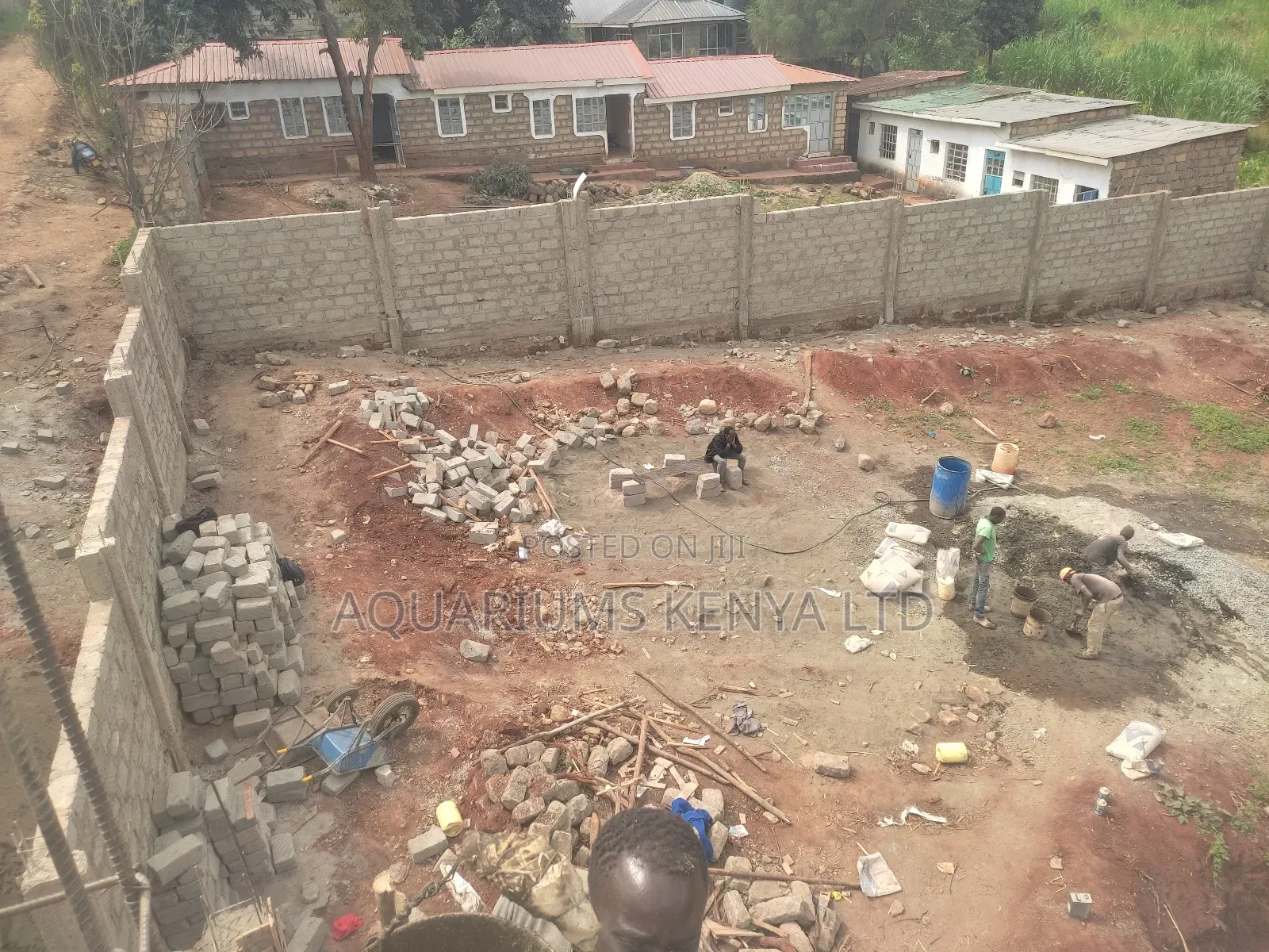 Building Perimeter Wall