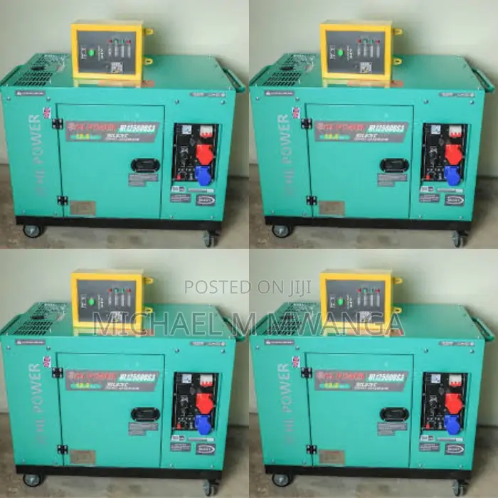 Air-Cooled Hl12500ds (12.5kva) Diesel Generator