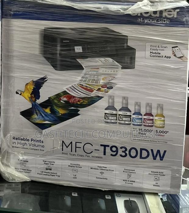 Brother MFC-T930dw Is a 4-in-1 Ink Tank Printer