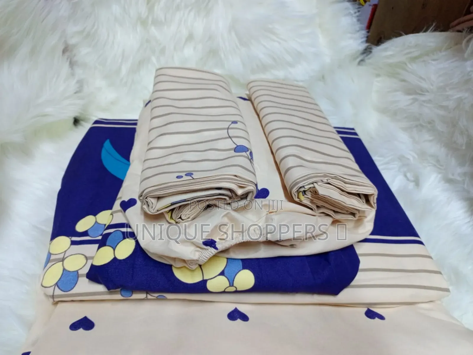 *100% Cotton 3pc Bedsheets*