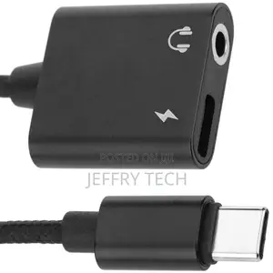 Usb Type C Male to Headphone Microphone Minijack 3.5 4-Pin C