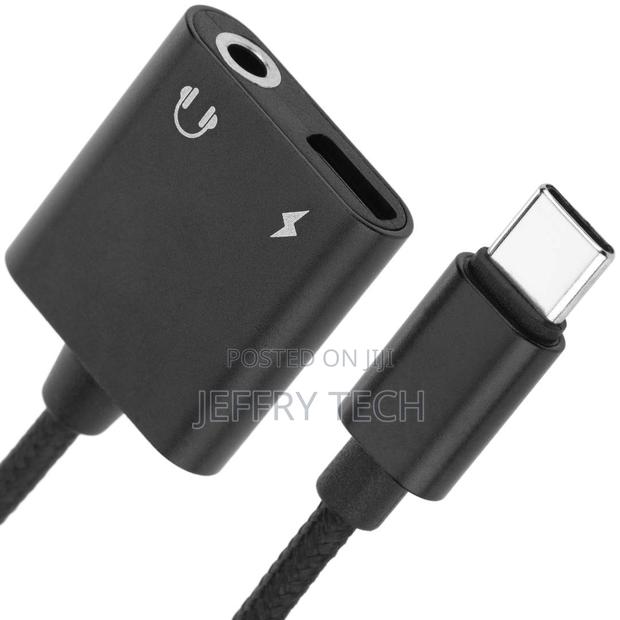 Usb Type C Male to Headphone Microphone Minijack 3.5 4-Pin C - thumbnail 6