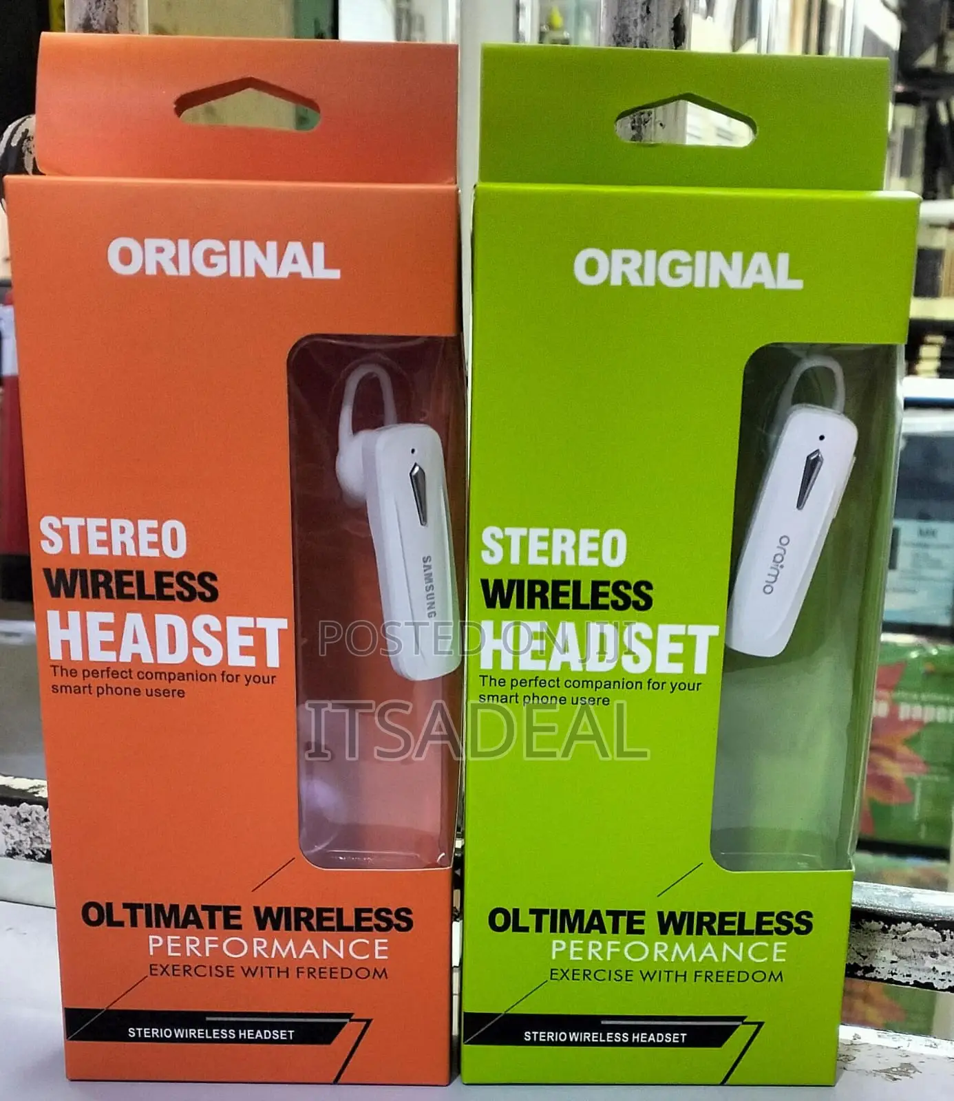 Samsung Bluetooth Stereo Headset Earpods Earbuds