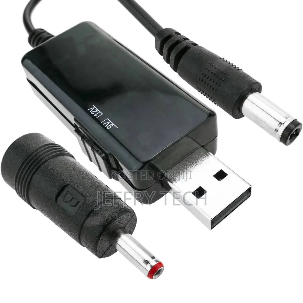 Usb Power Converter 5vdc to 9vdc or 12vdc With 1m Cable
