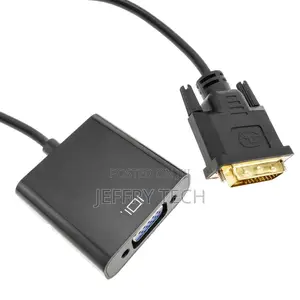Adapter Converter Dvi-D to Vga on 15 Cm Cable