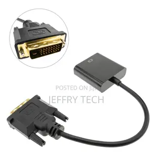 Adapter Converter Dvi-D to Vga on 15 Cm Cable