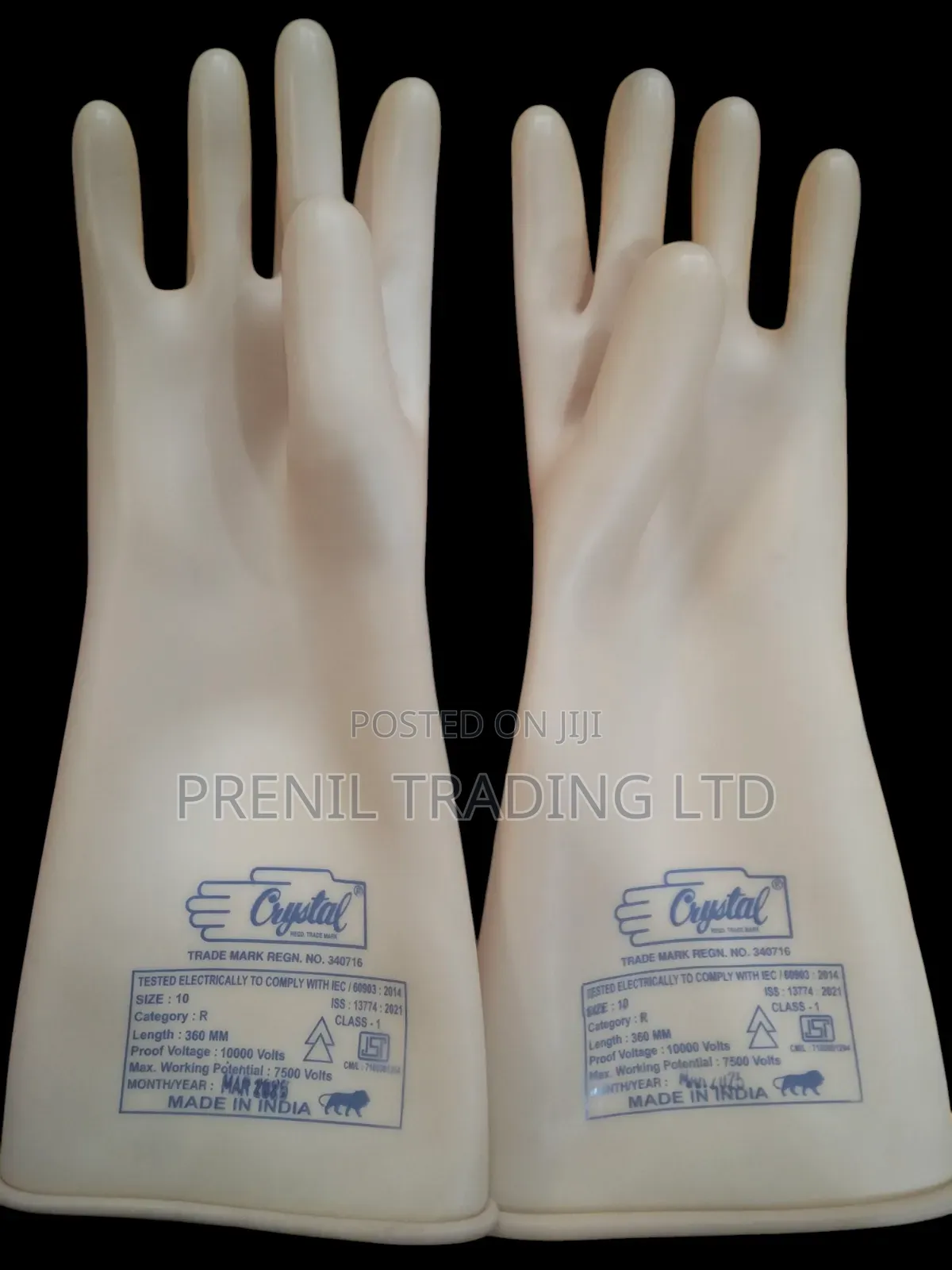 Electrical Rubber Insulating Gloves