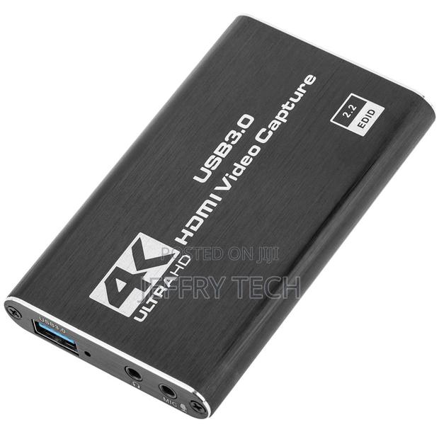 Portable Audio and Video Capture Card Hdmi Ultra Hd 1080p 60
