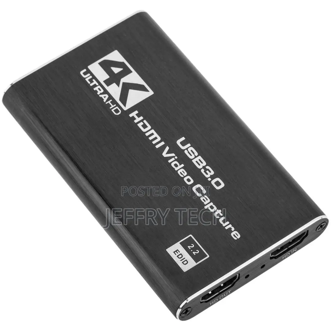 Portable Audio and Video Capture Card Hdmi Ultra Hd 1080p 60