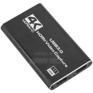 Portable Audio and Video Capture Card Hdmi Ultra Hd 1080p 60