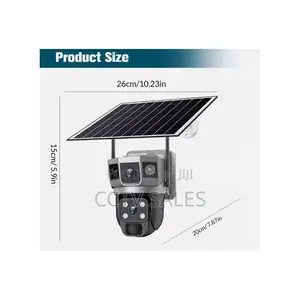 Dual Lens 360 Degrees Motion Tracking Two Way Audio Camera