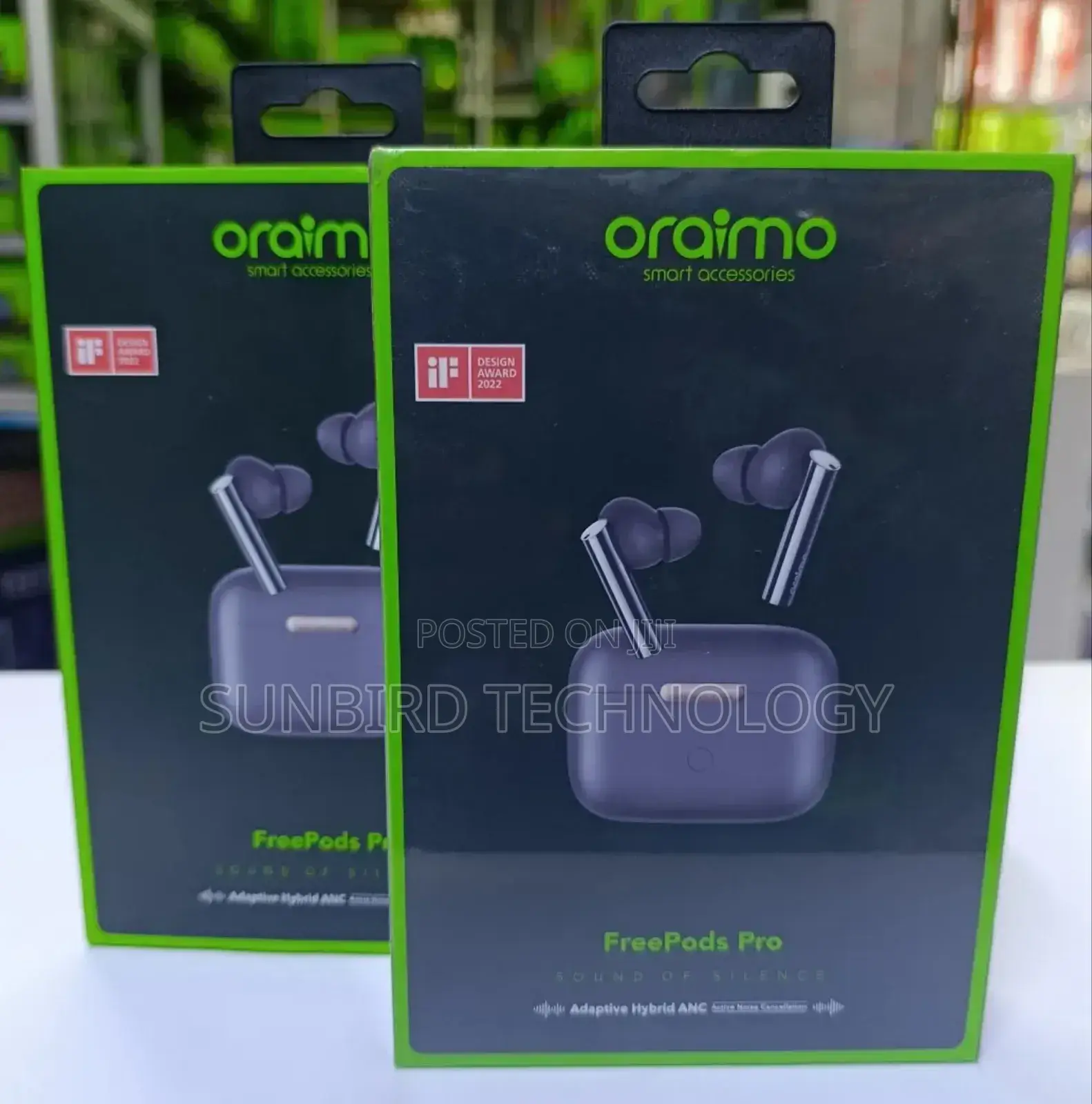Oraimo Freepods Pro Adaptive Hybrid Anc.