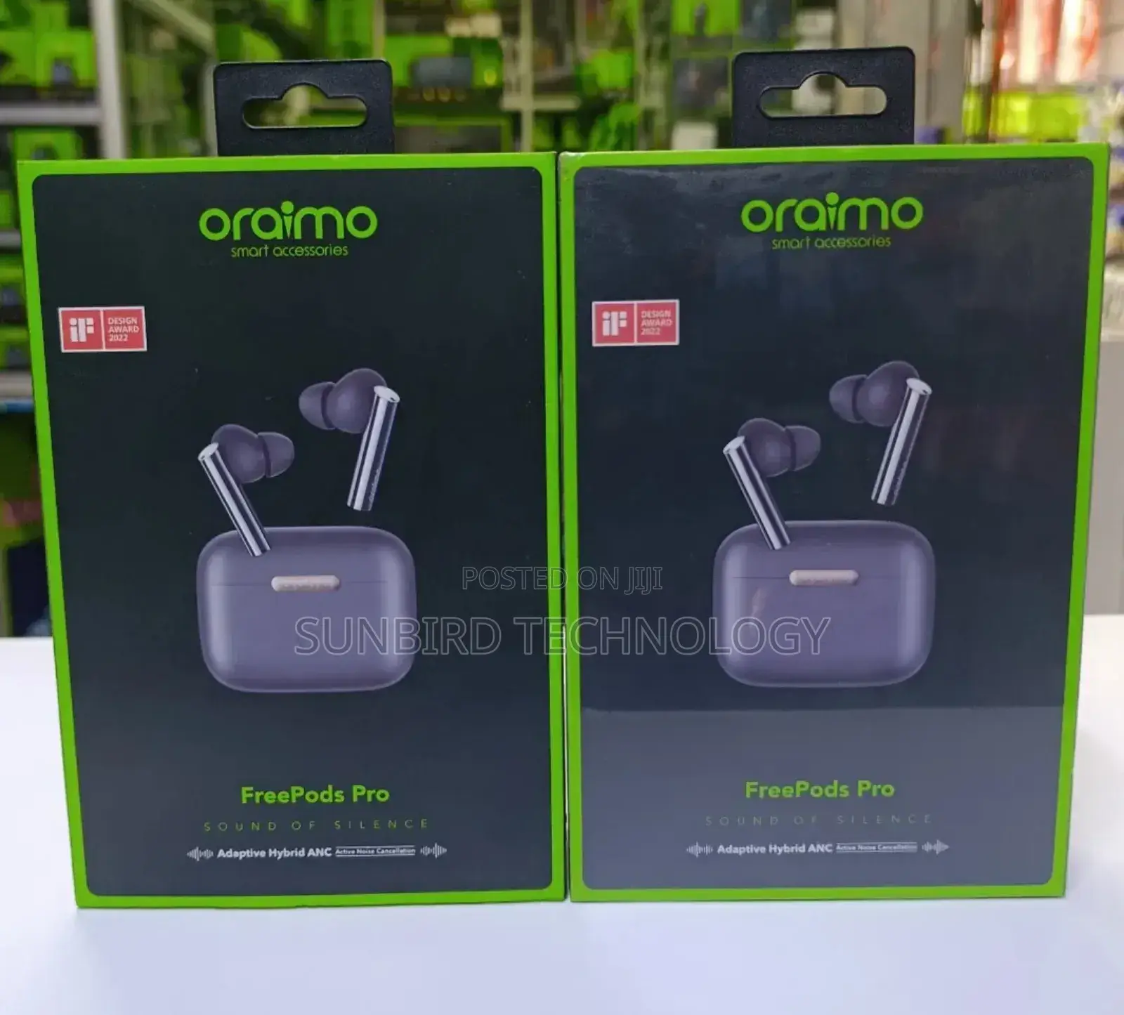 Oraimo Freepods Pro Adaptive Hybrid Anc.