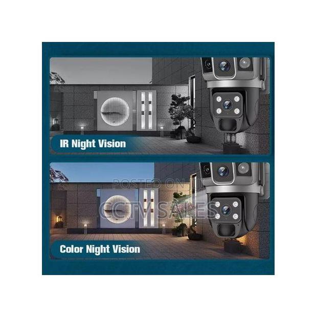 Wifi Dual Lens Motion Tracking With Motion Detection Ability