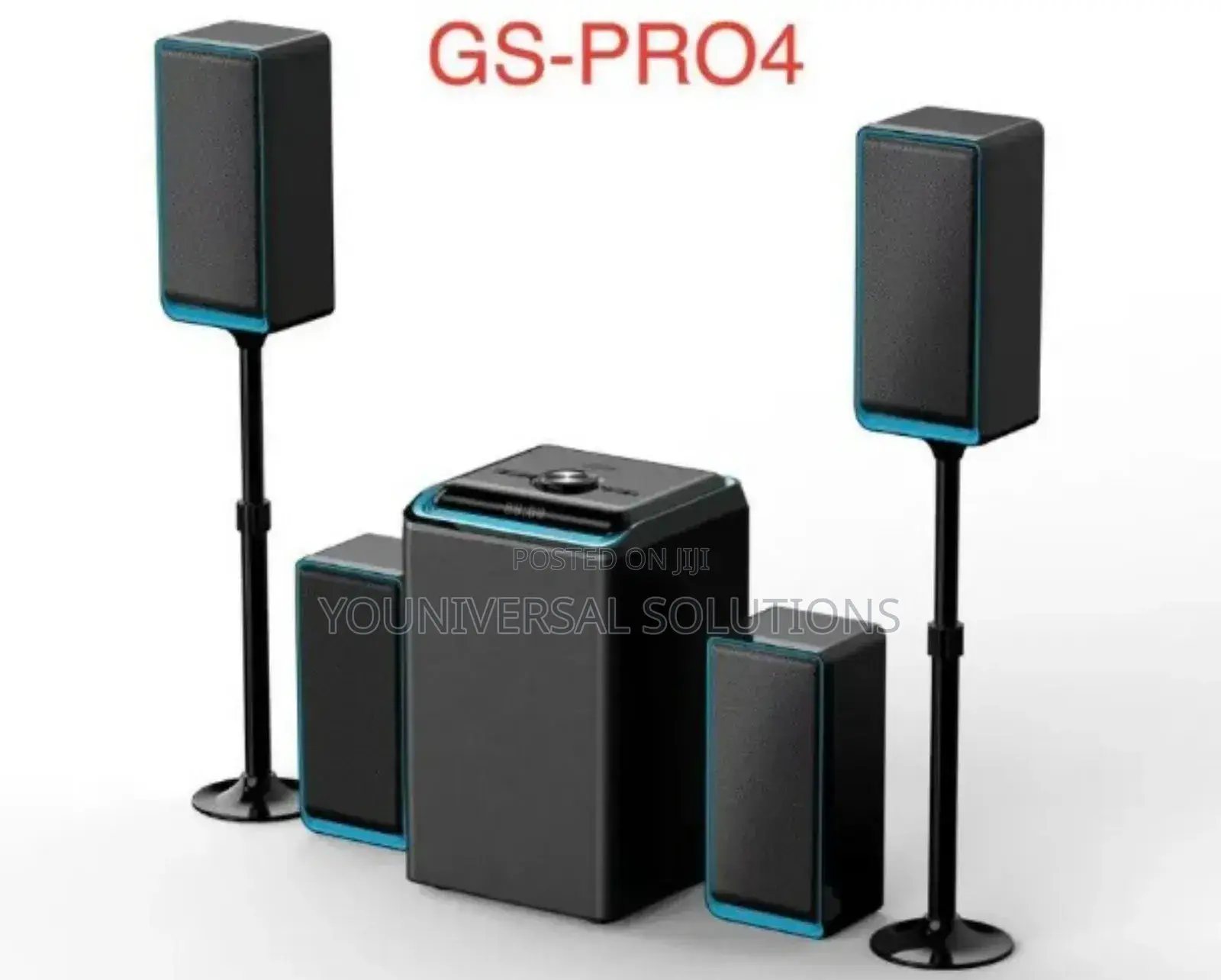 4.1ch Globalstar Pro 4 Multimedia System
Woofer