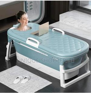 Family Size(Adults Kids) Foldable Portable Bathtub 145cm