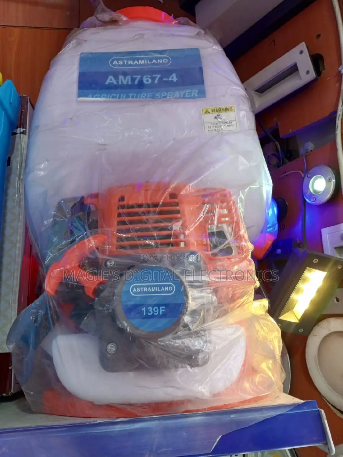 Most Affordable 20l Astramilano 4stroke Knapsack Sprayer
