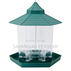 Hanging Wild Bird Feeder Outdoor Garden Rainproof Feeding