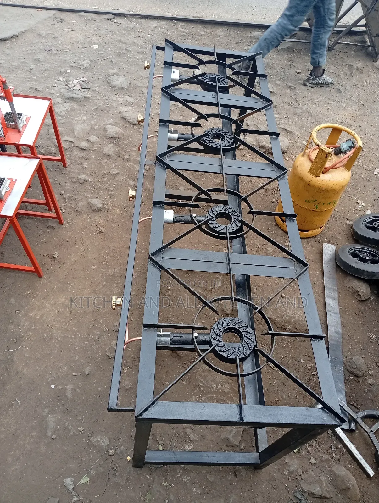 4burner Best Mild Steel Cooker