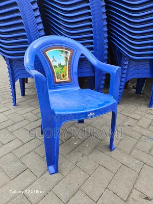 Blue Plastics Chairs