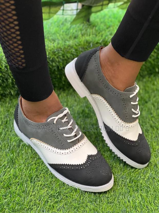 Ladies Oxford Brogues - thumbnail 2