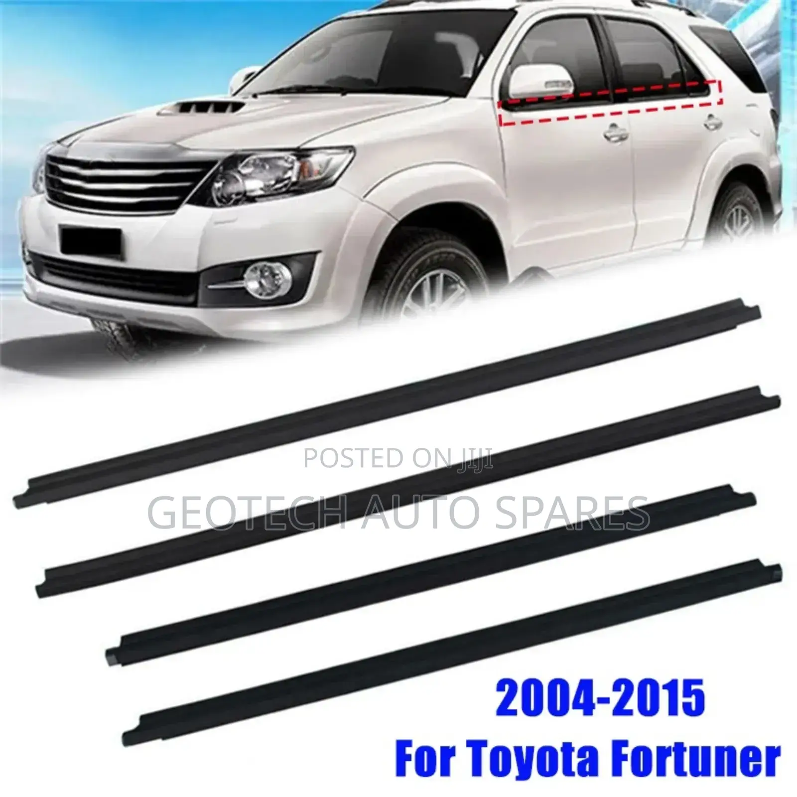 Toyota Fortuner Weather Strips