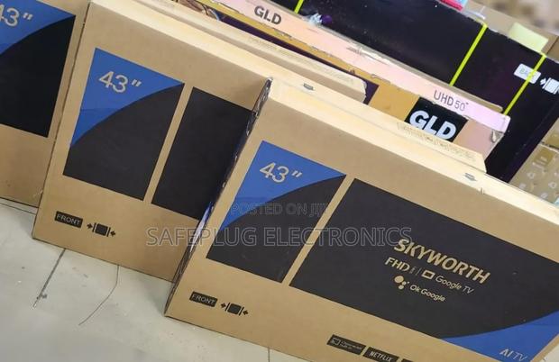 Skyworth 43" Smart Android , Framless Tv - main view