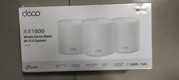 Tp-Link Deco X20 Ax1800 Whole Home Mesh Wifi 6 System