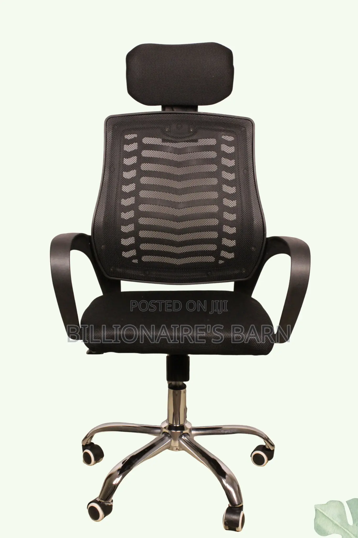 Office Chair With Combo and Adjustable Headrest,